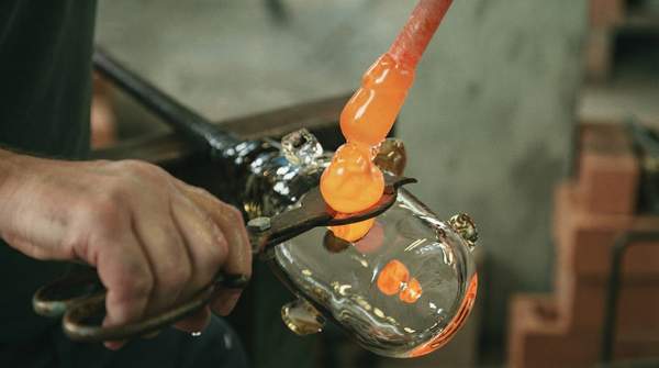 Editorial illustration for From Furnace to Finished Piece: The Six Stages of Traditional Glassblowing