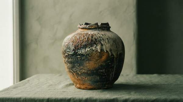 Editorial illustration for From Kitchen Shelf to Museum Pedestal: How American Studio Pottery Became Fine Art
